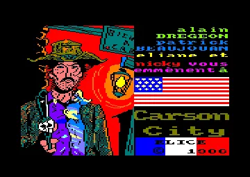 Carson City (F) (1986) screen shot title